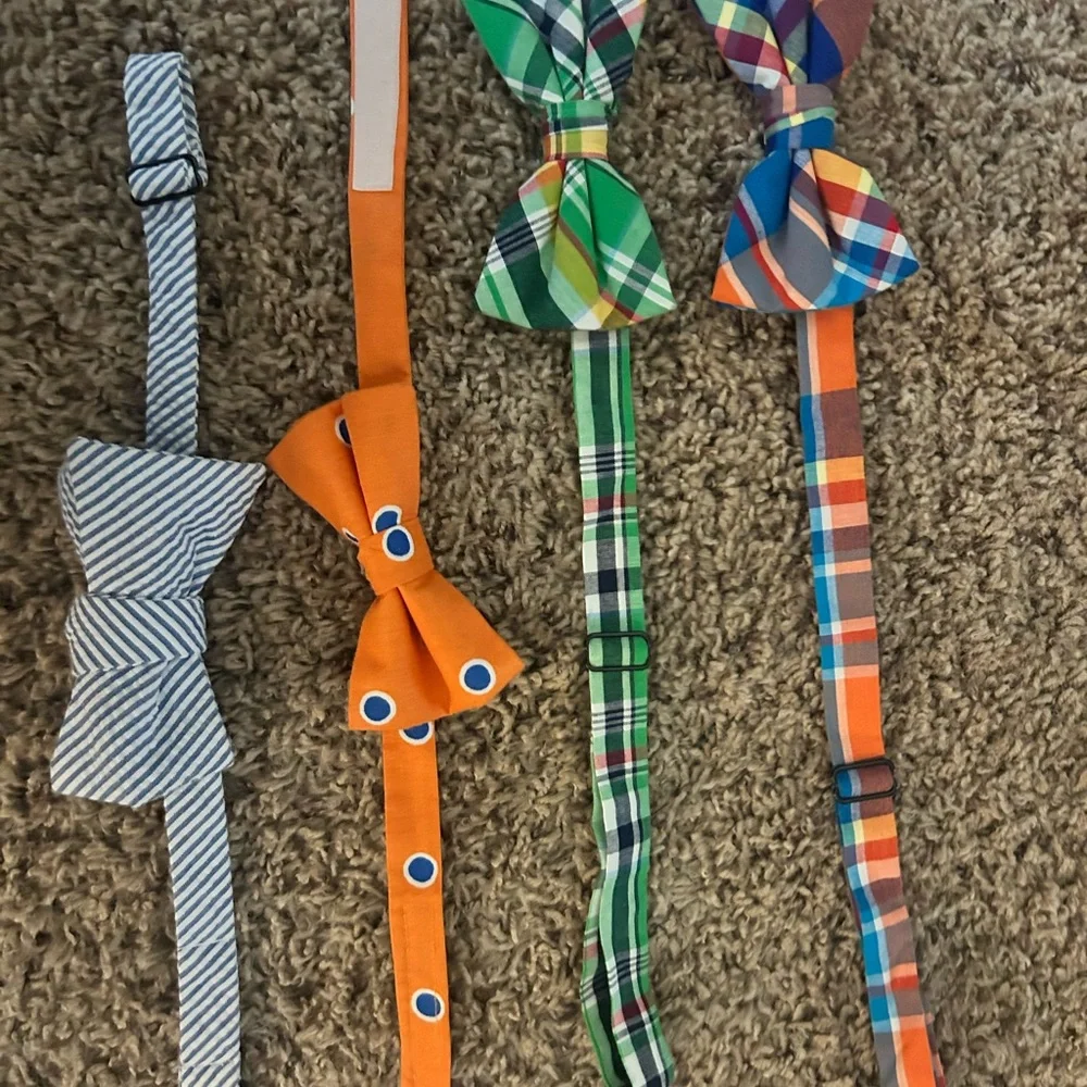 Colorful Kids Bow Tie Set